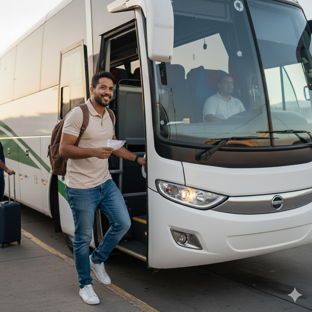 Viagem confortável de ônibus Ônibus de viagem confortável - Compre passagens de ônibus para todo o Brasil com Conectar Passagens